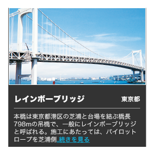 レインボーブリッジ（東京港連絡橋）